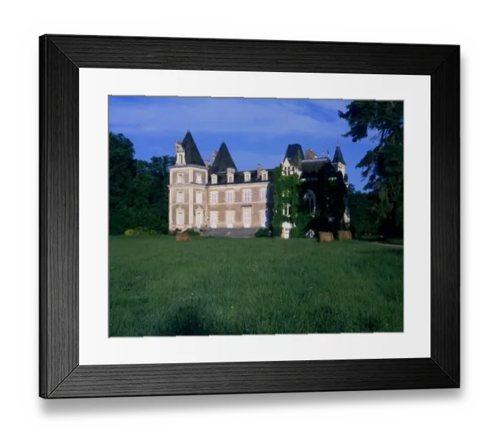 Framed Print : Chateau De La Thibaudiere, Loire Valley, France Framed Print : Chateau De La Thibaudiere, Loire Valley, France