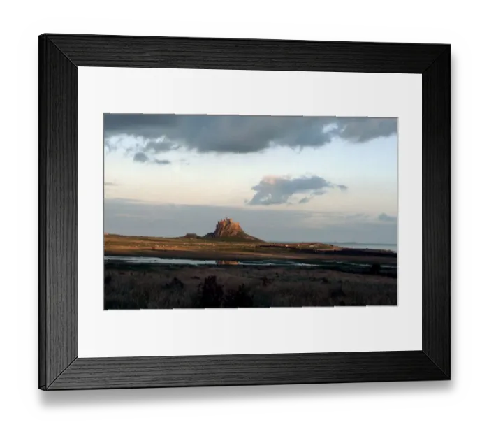 Framed Print : Haunted places - Lindisfarne Castle - mainly monk-ghosts, some of whom walk through Framed Print : Haunted places - Lindisfarne Castle - mainly monk-ghosts, some of whom walk through