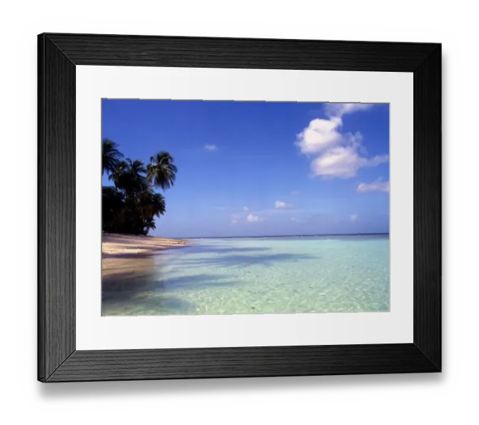 Framed Print : tropical island Framed Print : tropical island