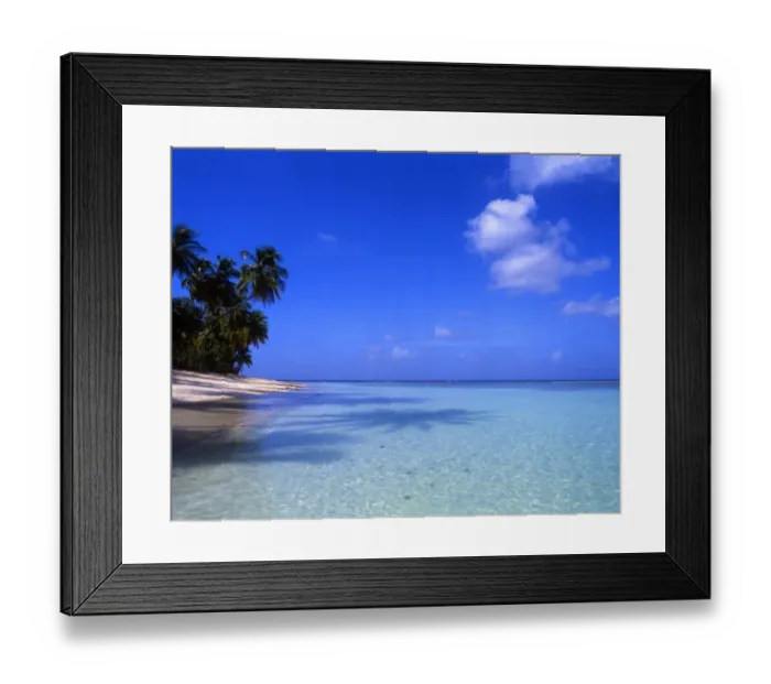 Framed Print : Beach on the island of Tobago, West Indies Framed Print : Beach on the island of Tobago, West Indies