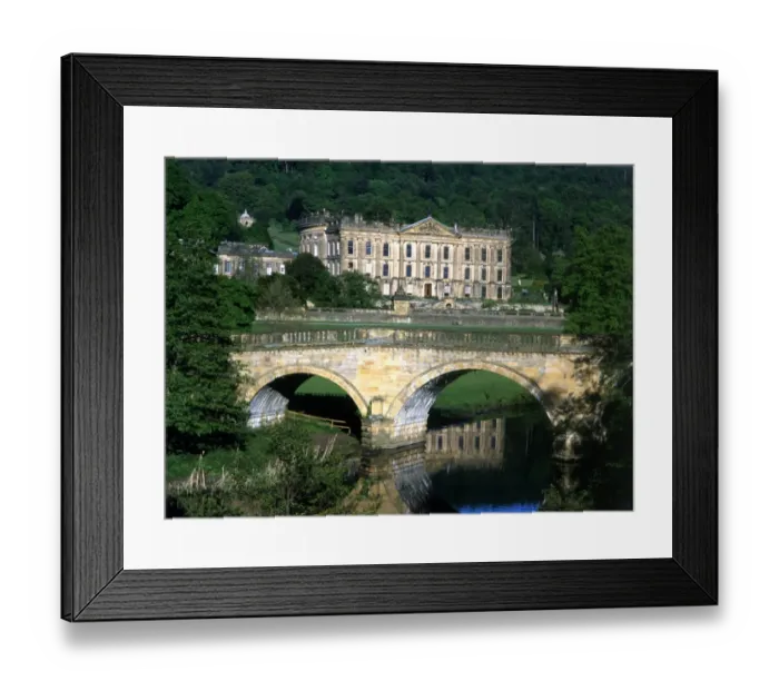 Framed Print : 163. Chatsworth House, England Framed Print : 163. Chatsworth House, England