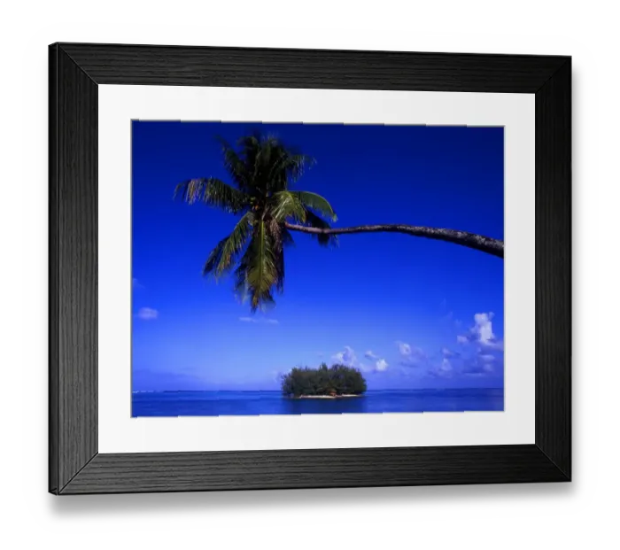 Framed Print : Tahiti Group of Islands - Morea