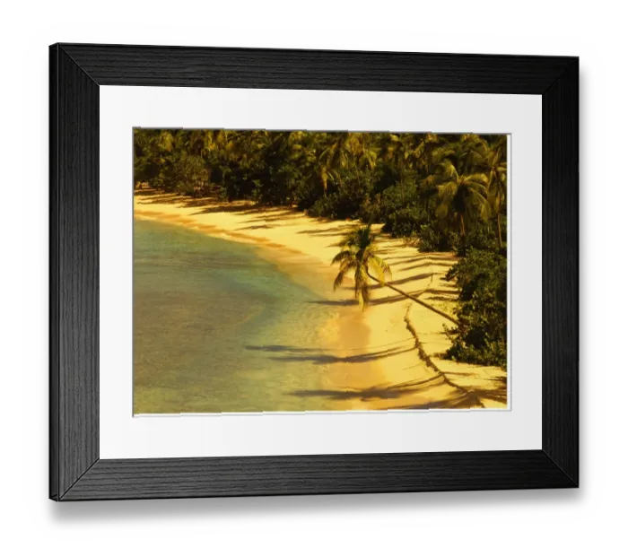 Framed Print : West Indies Antiqua Galley Bay Framed Print : West Indies Antiqua Galley Bay