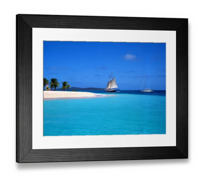 Framed Print : Tropical beauty. West Indies. Grenadines. Palm Island Framed Print : Tropical beauty. West Indies. Grenadines. Palm Island