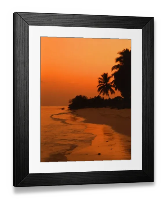 Framed Print : T4. 04. Laccadives [Lakshadweep] Islands. Bangaram