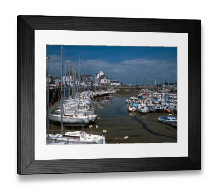 Framed Print : France Brittany Le Croisic The port of Le Croisic on the Atlantic coast of Brittany Framed Print : France Brittany Le Croisic The port of Le Croisic on the Atlantic coast of Brittany
