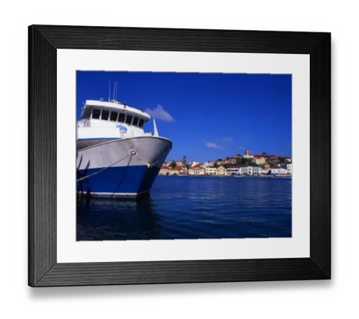 Framed Print : The capital, St. Georges, Grenada, West Indies Framed Print : The capital, St. Georges, Grenada, West Indies