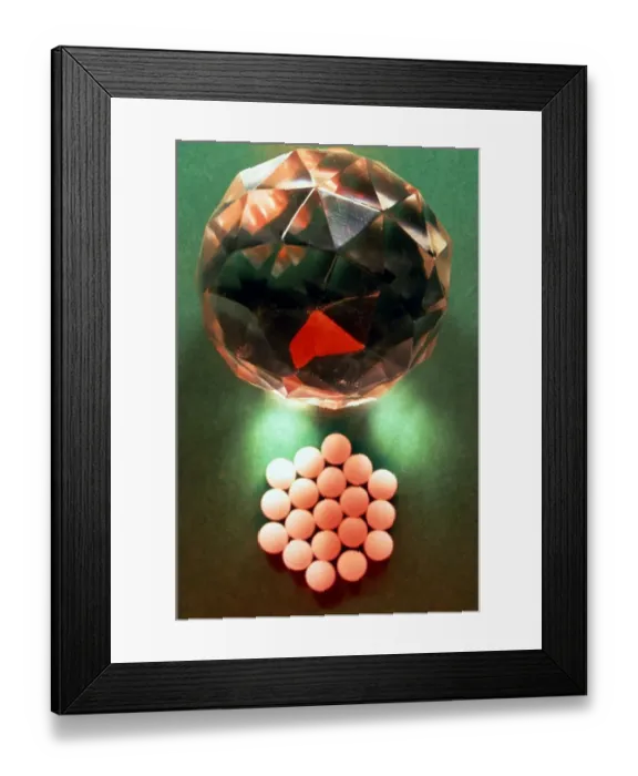 Framed Print : Homoeopathy - homoeopathic tablets. - TopFoto  /  CW