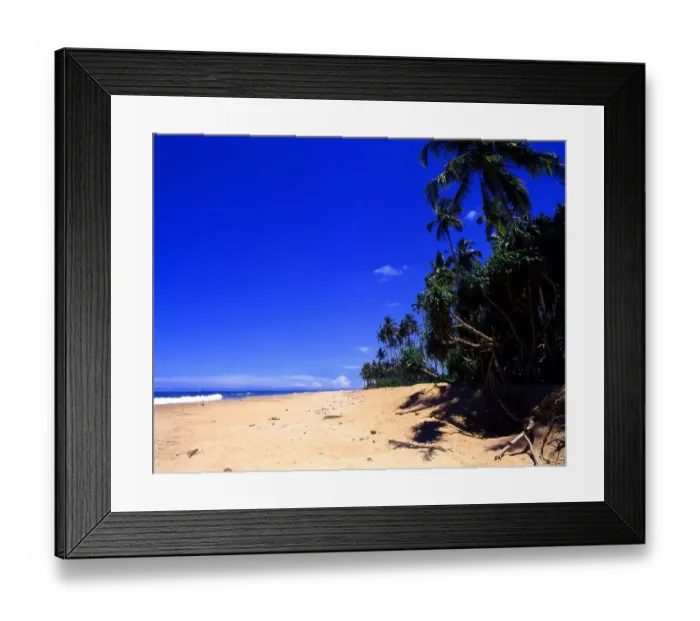 Framed Print : Sri Lanka. Beach to north of Galle Framed Print : Sri Lanka. Beach to north of Galle