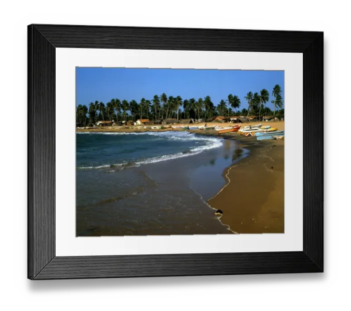 Framed Print : Sri Lanka Negombo Beach