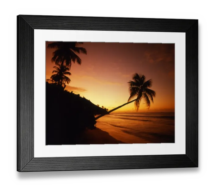 Framed Print : Galley Bay on the island of Antigua [West Indies]