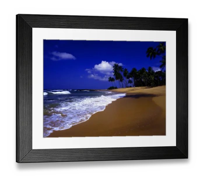 Framed Print : Tropical beauty. Sri Lanka. Beach between Galle and Kuskoda Framed Print : Tropical beauty. Sri Lanka. Beach between Galle and Kuskoda