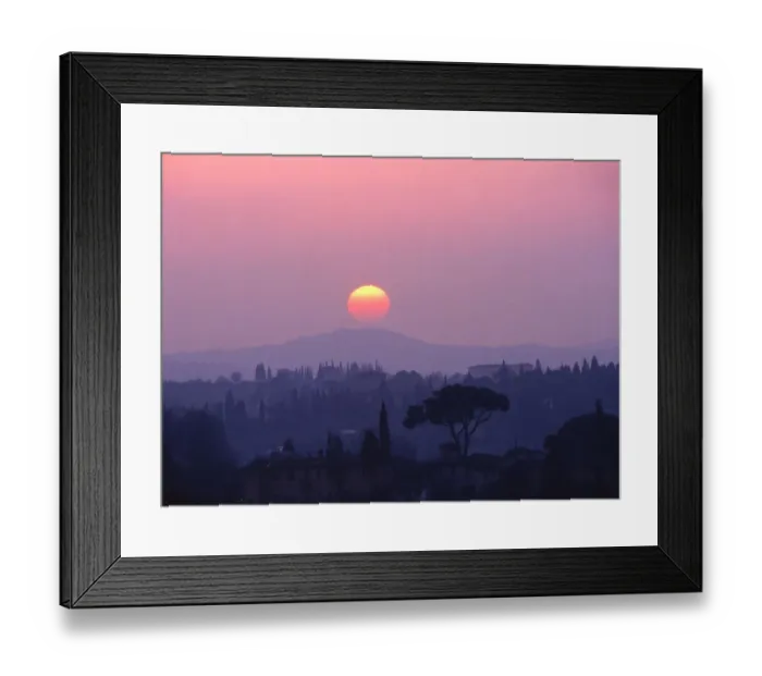 Framed Print : Italy Florence at Sunset Framed Print : Italy Florence at Sunset