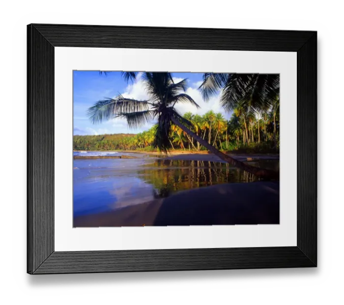 Framed Print : Tropical. 4 042. Grenada. La Sagesse beach Framed Print : Tropical. 4 042. Grenada. La Sagesse beach