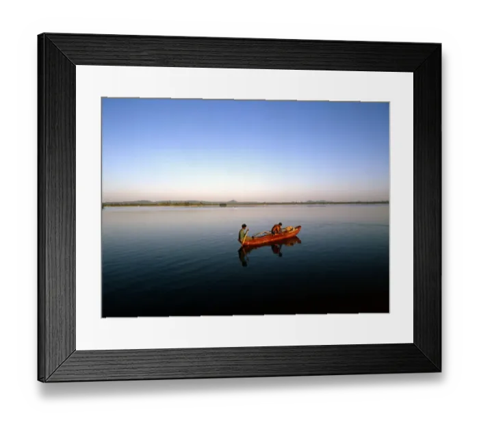 Framed Print : Sri Lanka Parakrama Samudra Man Made Irrigation Lake