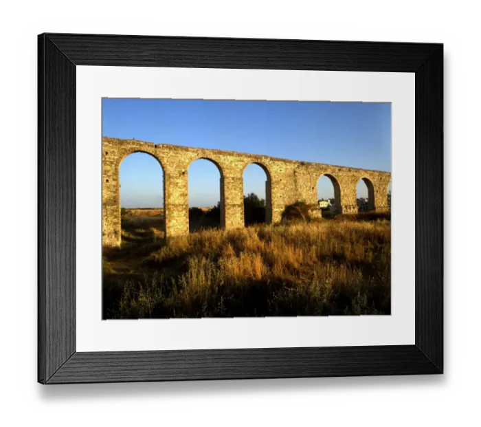 Framed Print : Cyprus. Larnaca. Roman aquaduct Framed Print : Cyprus. Larnaca. Roman aquaduct