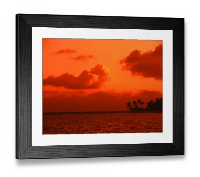 Framed Print : Polynesia. Averami island Framed Print : Polynesia. Averami island