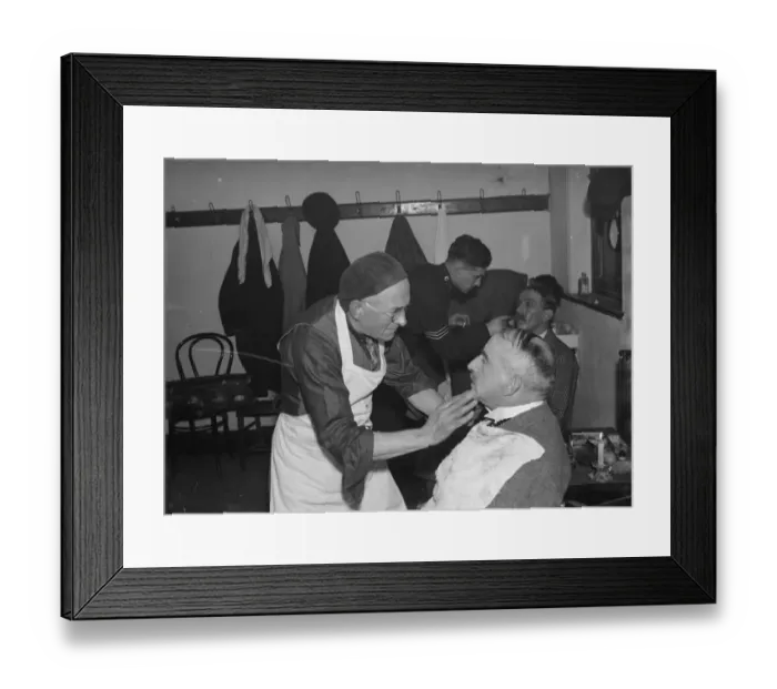 Framed Print : Sevenoaks Players, and amateur groun, in the make up room. 1936 Framed Print : Sevenoaks Players, and amateur groun, in the make up room. 1936