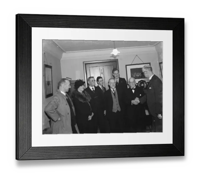 Framed Print : Dartford Methodists Ministers. 1937