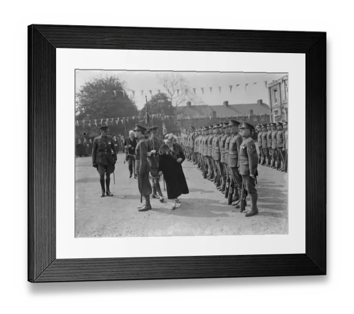 Framed Print : Princess Helena Victoria opens the YMCA bazaar at Dartford in Kent. The Princess Framed Print : Princess Helena Victoria opens the YMCA bazaar at Dartford in Kent. The Princess
