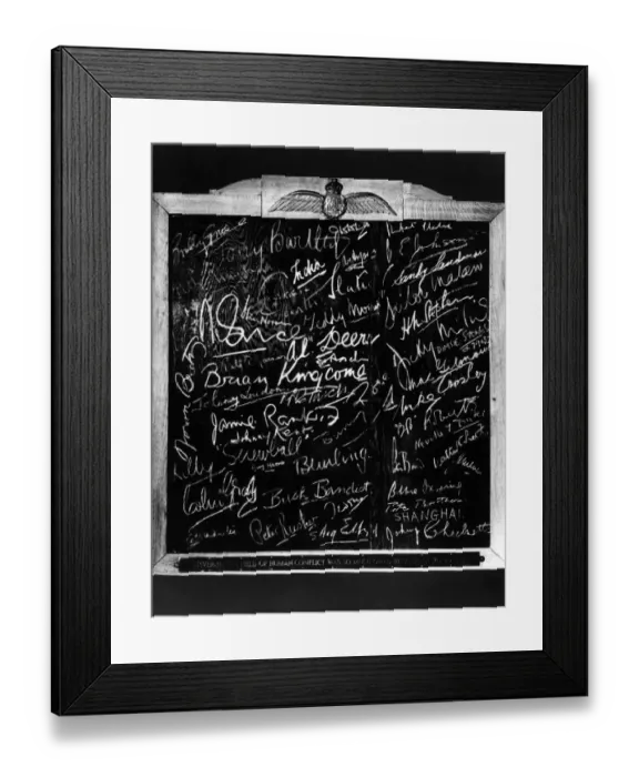 Framed Print : Battle of Britain pilots from Biggin Hill spent many off - duty hours in the White