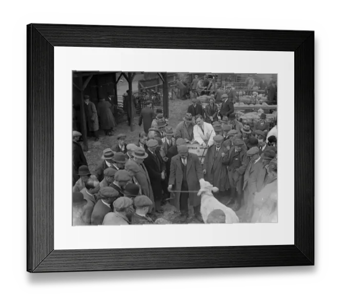 Framed Print : Sevenoaks Market. 1935