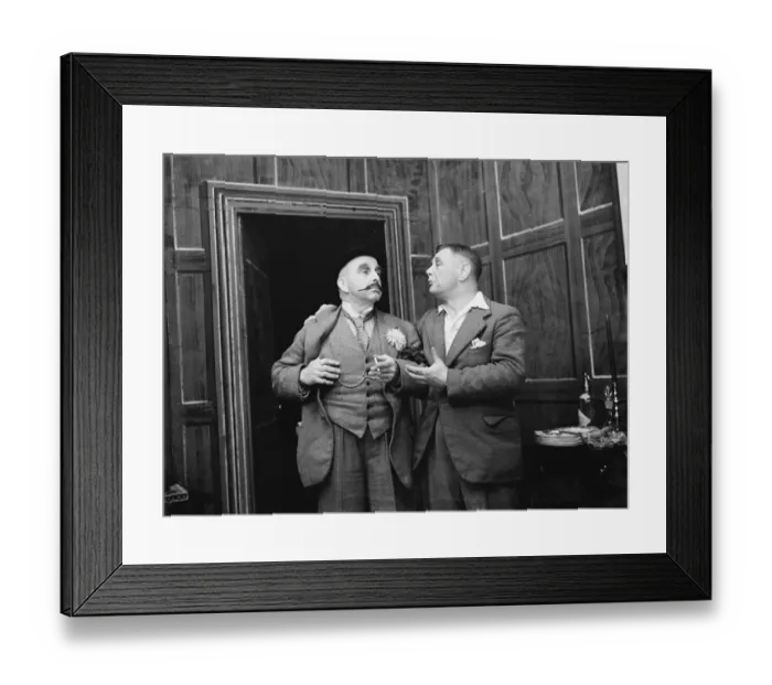 Framed Print : The Sevenoaks Players, an amateur group, performing. 1936 Framed Print : The Sevenoaks Players, an amateur group, performing. 1936