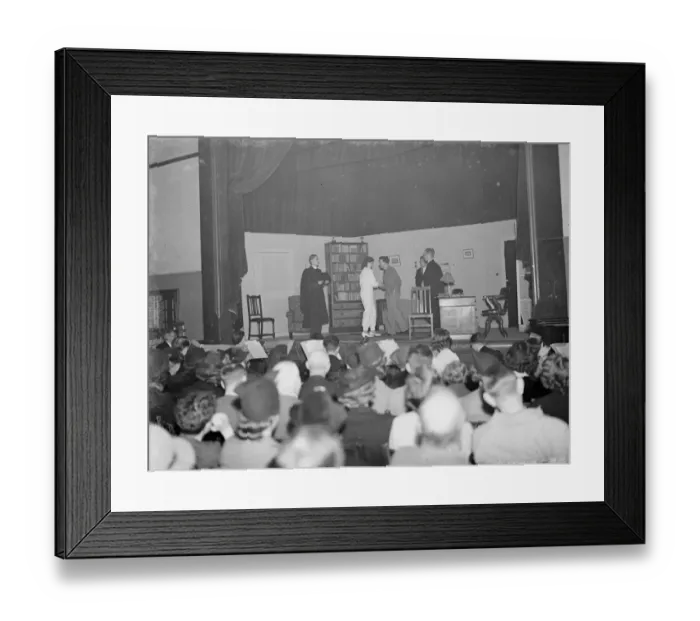 Framed Print : The play Housemaster performed by the St Barnabas Dramatic Society in Eltham, Kent Framed Print : The play Housemaster performed by the St Barnabas Dramatic Society in Eltham, Kent