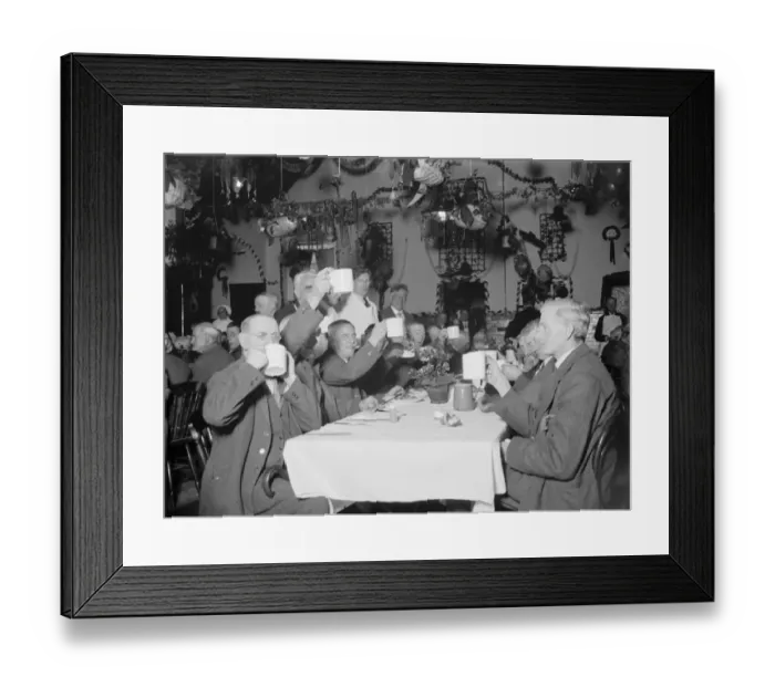 Framed Print : Farnborough Institute Christmas. 1934