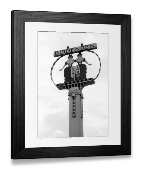 Framed Print : Biddenden sign in Kent, England ? TopFoto Framed Print : Biddenden sign in Kent, England ? TopFoto