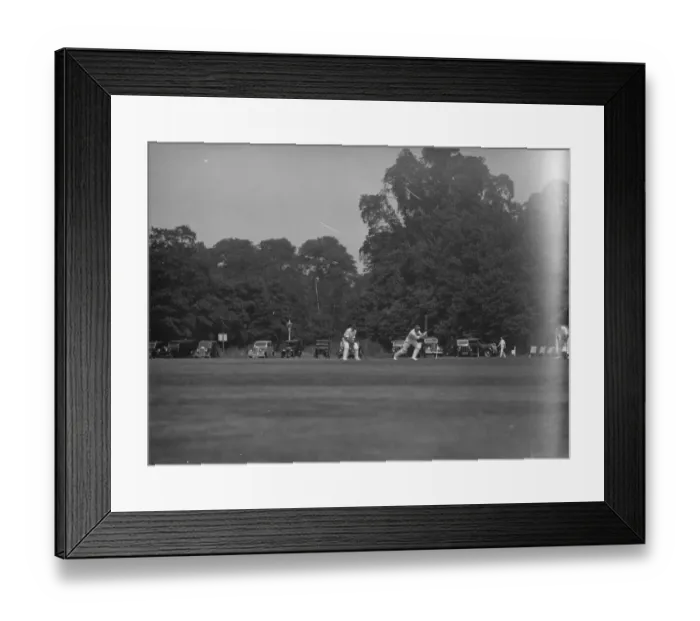 Framed Print : West Kent cricket. 1937 Framed Print : West Kent cricket. 1937