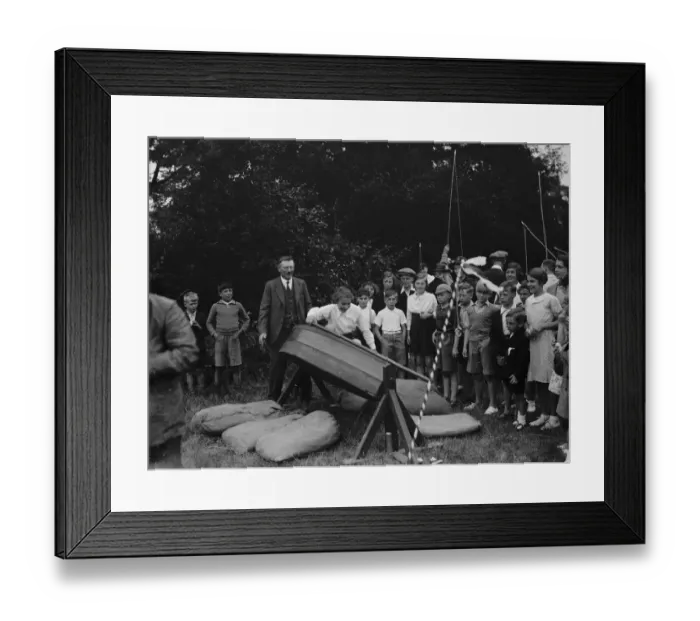 Framed Print : Longfield fete near Dartford, Kent. 1936 Framed Print : Longfield fete near Dartford, Kent. 1936