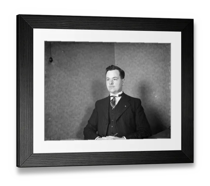 Framed Print : Mr Carter ( Campbell ). Solicitor from Sidcup in Kent. 15 March 1938 Framed Print : Mr Carter ( Campbell ). Solicitor from Sidcup in Kent. 15 March 1938