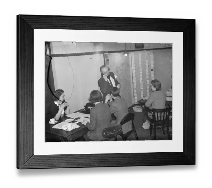 Framed Print : The ARP ( Air Raid Precautions ) headquarters in Dartford, Kent. Captain Spencer Framed Print : The ARP ( Air Raid Precautions ) headquarters in Dartford, Kent. Captain Spencer