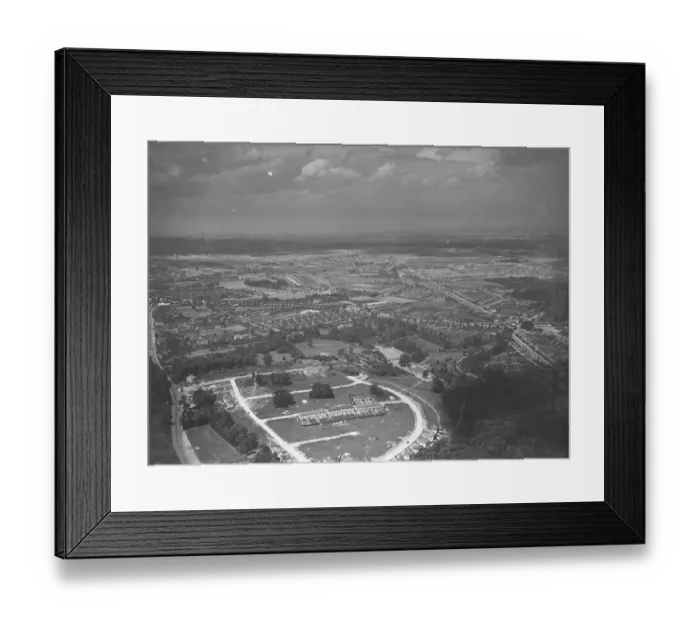 Framed Print : An aerial view of Bexleyheath and Barnehurst in Kent. 1939 Framed Print : An aerial view of Bexleyheath and Barnehurst in Kent. 1939