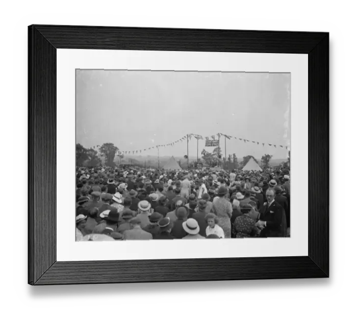 Framed Print : Eltham Conservative fete. 1938