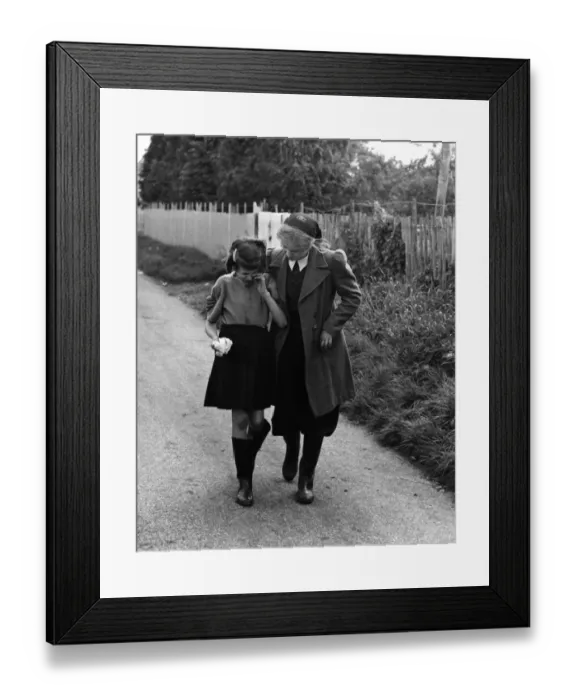 Framed Print : Hop Pickers Field dispensary, South Street near Faversham, Kent. It is provided by