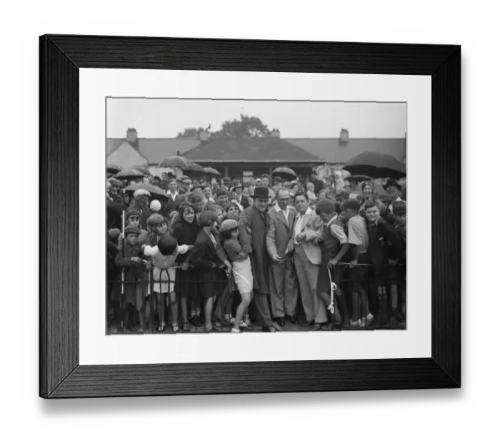 Framed Print : Crayford playground is opened by J T Eden 1936 Framed Print : Crayford playground is opened by J T Eden 1936