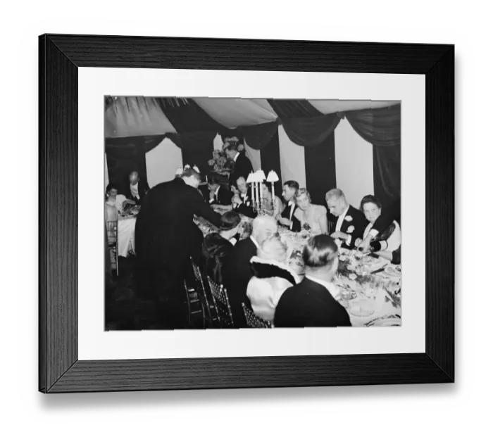 Framed Print : David Griegs birthday party in Farnborough. 1935 Framed Print : David Griegs birthday party in Farnborough. 1935