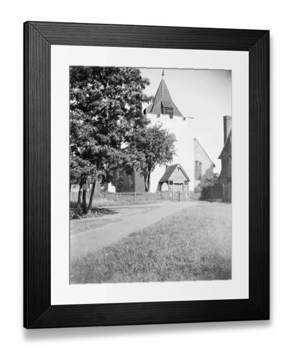 Framed Print : The church in the village of Otford, Kent. 1933 Framed Print : The church in the village of Otford, Kent. 1933