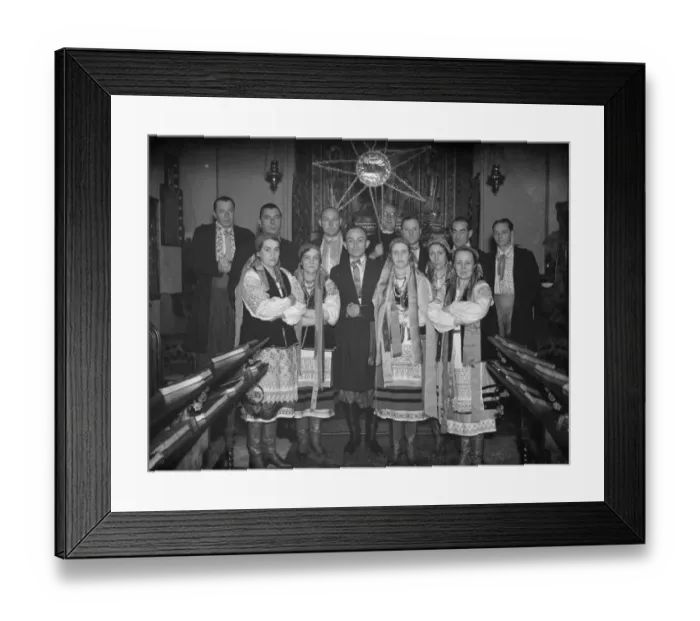 Framed Print : A Russian choir at practice in Chislehurst. 1938 Framed Print : A Russian choir at practice in Chislehurst. 1938