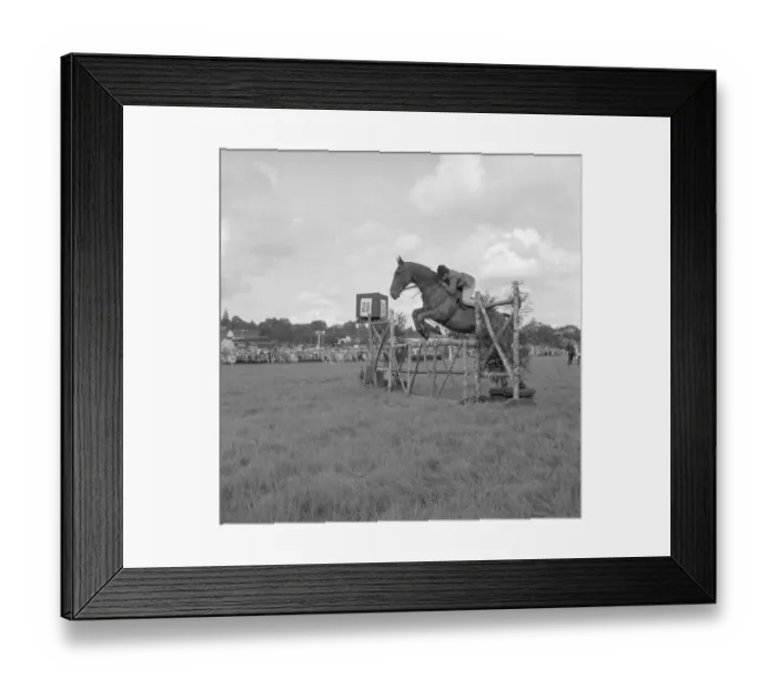 Framed Print : The Edenbridge and Oxted Show - 2 August 1960 Miss Pat Gayford on Leotard jumps Framed Print : The Edenbridge and Oxted Show - 2 August 1960 Miss Pat Gayford on Leotard jumps