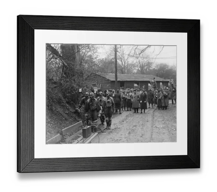 Framed Print : Gas demonstration, in Chislehurst. 1935