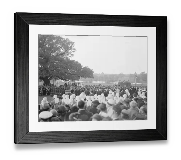 Framed Print : The Drumhead Service and National Service demonstration at Danson Park in Bexleyheath Framed Print : The Drumhead Service and National Service demonstration at Danson Park in Bexleyheath