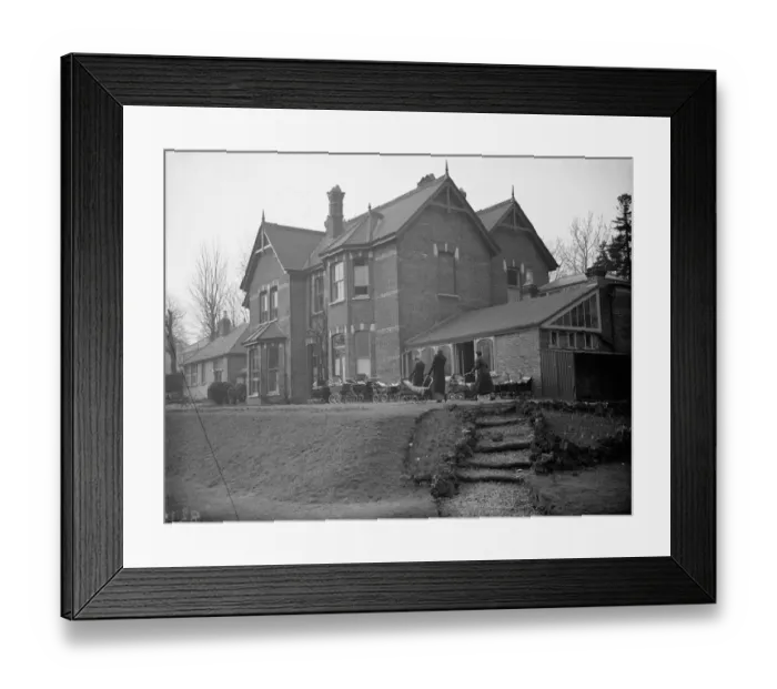 Framed Print : The exterior of Erith Maternity Hospital, Kent. 1938 Framed Print : The exterior of Erith Maternity Hospital, Kent. 1938
