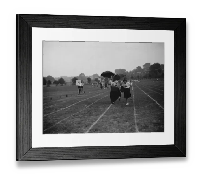 Framed Print : Gordon School, sports Eltham. 12 July 1937 Framed Print : Gordon School, sports Eltham. 12 July 1937