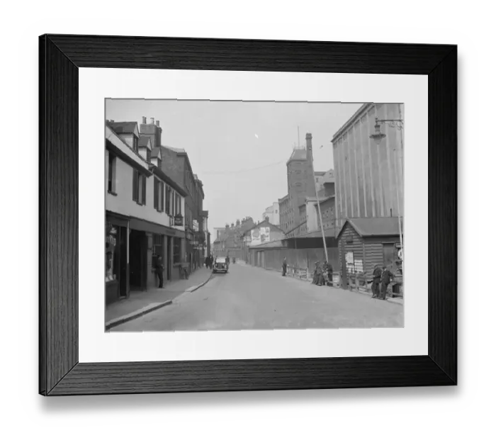 Framed Print : Improvement work in Erith. 1936 Framed Print : Improvement work in Erith. 1936