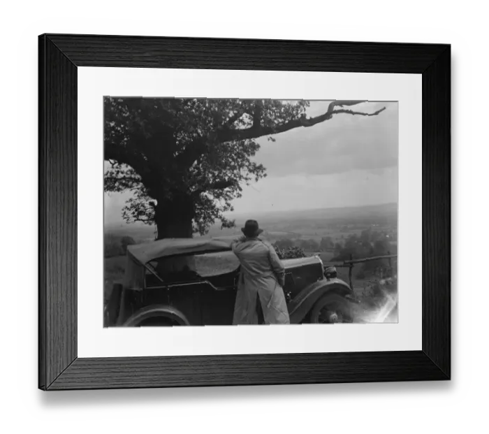 Framed Print : Scene at Crocken Hill, Kent. 26 May 1937 Framed Print : Scene at Crocken Hill, Kent. 26 May 1937
