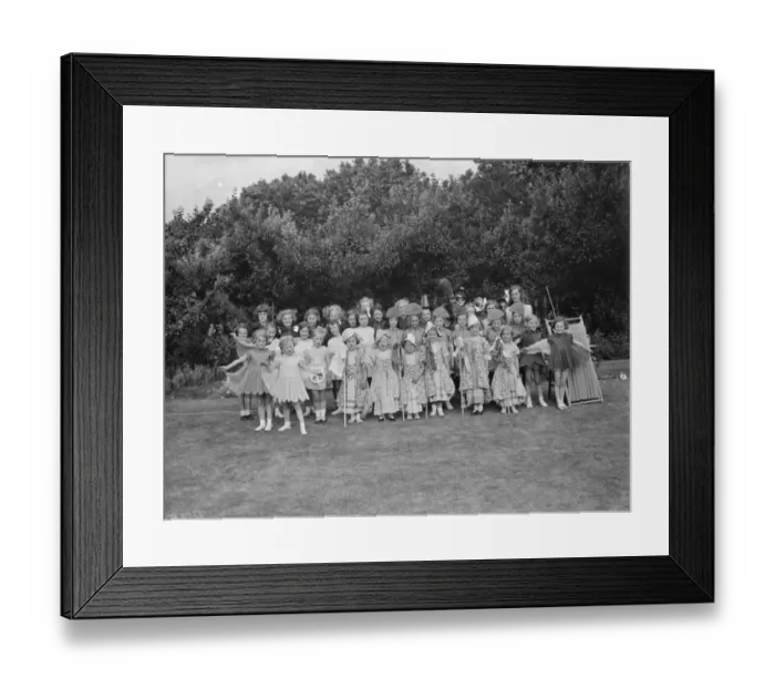 Framed Print : The Pettswood church fete in Kent. 1938 Framed Print : The Pettswood church fete in Kent. 1938
