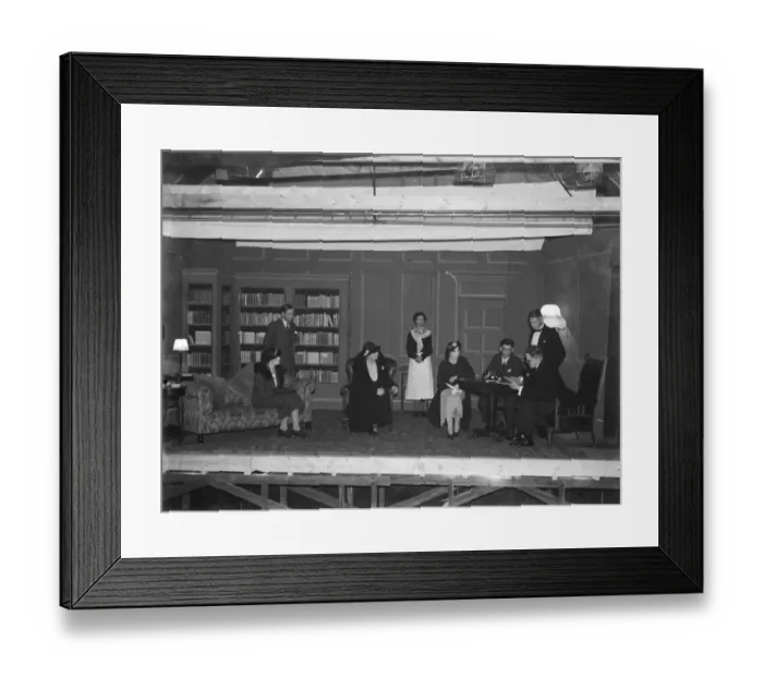 Framed Print : A scouts play, The Cat and the Canary, perfomed in Bromley, Kent Framed Print : A scouts play, The Cat and the Canary, perfomed in Bromley, Kent